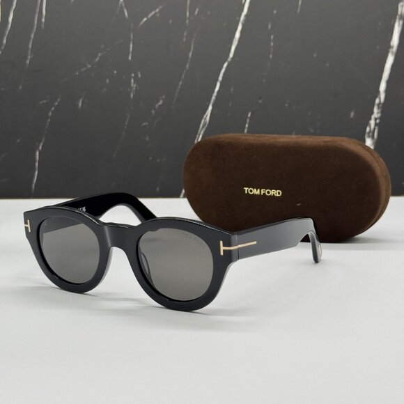 NEW TOM FORD LUCINDA TF1212 01A BLACK UNISEX SUNGLASSES TOM FORD FT1212 01A main image 5